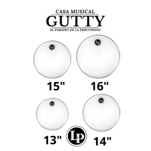 PARCHE DE TIMBAL LP MEDIDAS 13"-14"-15"-16"/ LP247