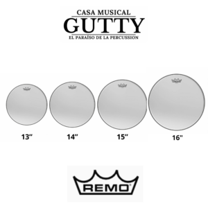 PARCHE DE TIMBAL REMO AMBASSADOR STARFIRE - CROMADO