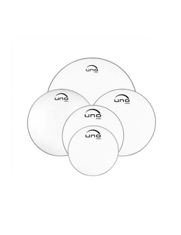 SET DE PARCHES  UNO PACK FUSION TRANSPARENTE 10" 12" 14" 14" 22" G2 CLEAR / UPG2CLF22