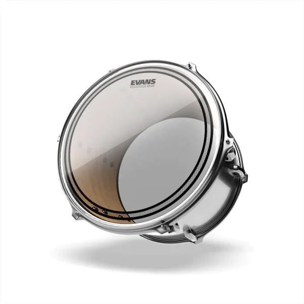 SET DE PARCHES EVANS EC2S CLEAR ROCK PACK/10" 12" 16" - Imagen 2