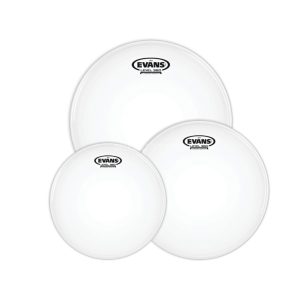 SET DE PARCHES EVANS/G1 CLEAR/ROCK PACK/ 10" 12" 16"