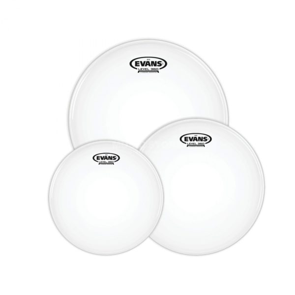 SET DE PARCHES EVANS/G1 CLEAR/ROCK PACK/ 10" 12" 16"