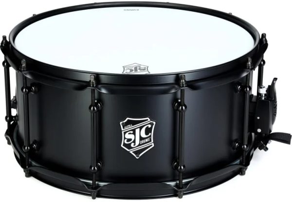 TAMBOR ALPHA STEEL 14 X 6,5 SJC /PDS-6514AL2SBK-SJC/