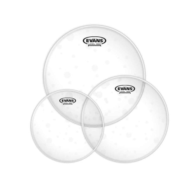 SET DE PARCHES EVANS/HYDRAULIC GLASS ROCK PACK/ 10" 12" 16"/ ETP-HYDGL-R