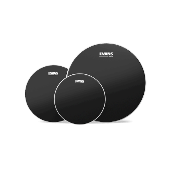 SET DE PARCHES EVANS ONYX/ ROCK PACK/ 10" 12" 16"