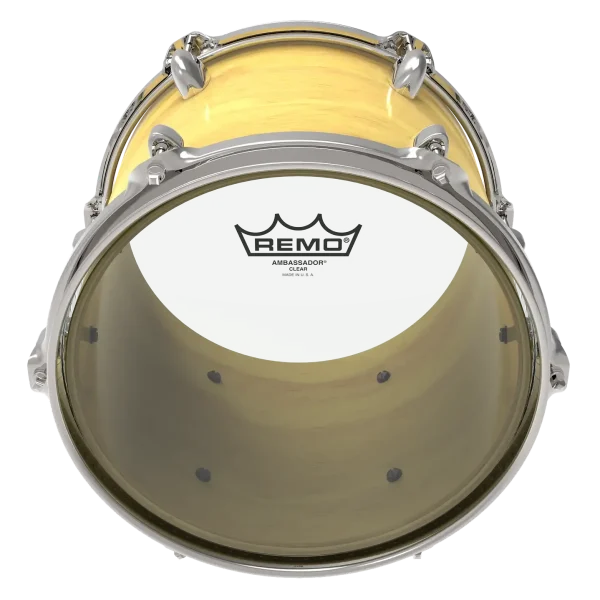PARCHE TIMBAL REMO AMBASSADOR CLEAR / BA-0312-00 - Imagen 2