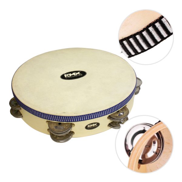 PANDERETA DOBLE MADERA 9" RMX/ PD-924RMX - Imagen 2