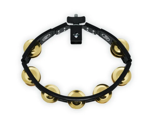 CYCLOPS MOUNTED LP TAMBOURINE BRASS BLACK LP175 - Imagen 6