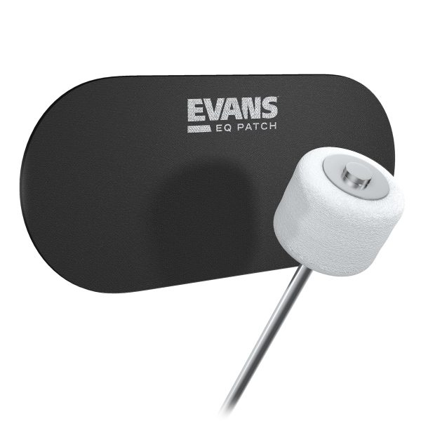 BASS DRUM EQ PATCH EVANS NEGRO/ EQPB2