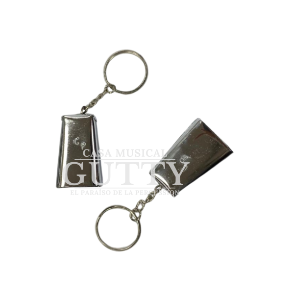 LLAVERO MINI CENCERRO METALICO / ESTILO MUSICAL - Imagen 3