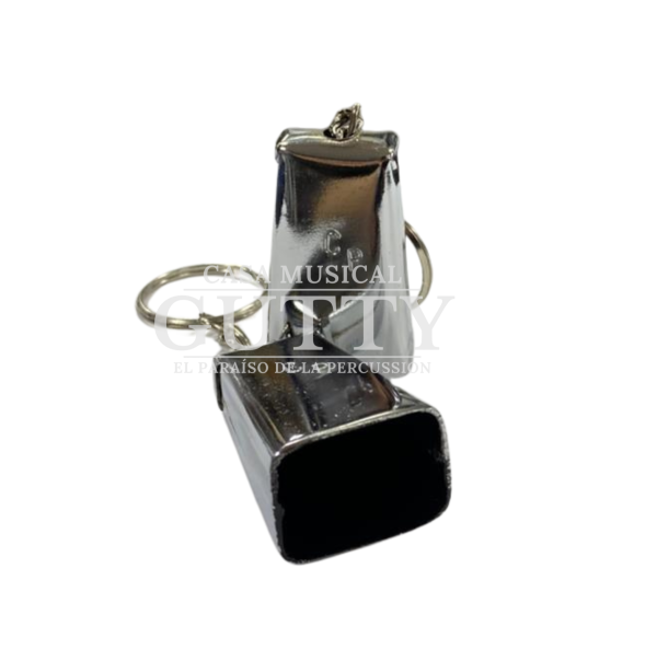LLAVERO MINI CENCERRO METALICO / ESTILO MUSICAL - Imagen 2