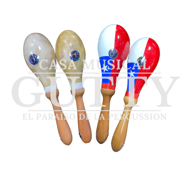 MARACAS PROFESIONALES DE FIBRA / 2 DISEÑOS