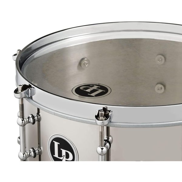 TAMBOR 4.5x12 SALSA SNARE, STAINLESS STEEL /LP4512-S - Imagen 3