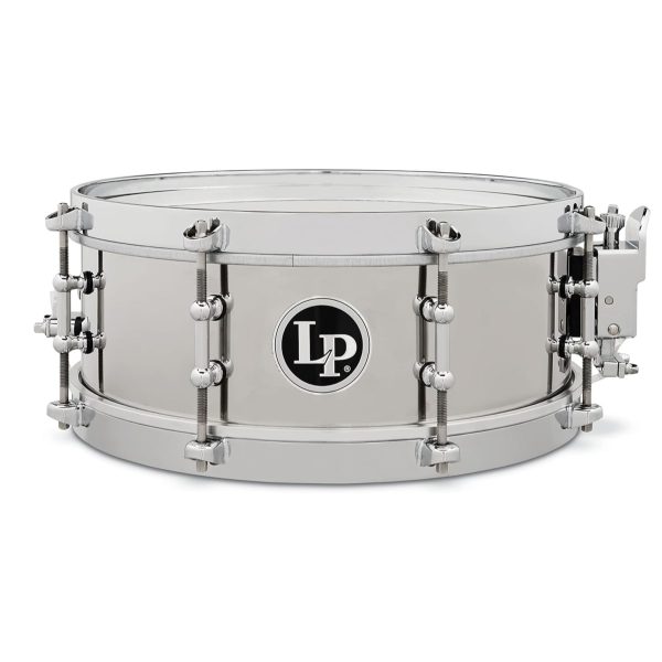 TAMBOR 4.5x12 SALSA SNARE, STAINLESS STEEL /LP4512-S