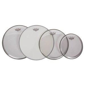 SET DE PARCHES REMO EMPEROR CLEAR 10, 12, 14"/ PP-0240-BE
