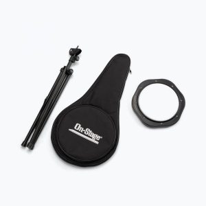 PAD DE PRACTICA DE BATERIA CON ATRIL Y BOLSO ON STAGE / DFP550